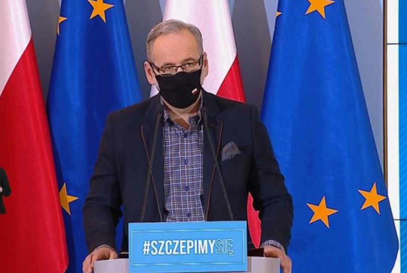 A.Niedzielski: szczepionki zakontraktowane dla 58 mln osób