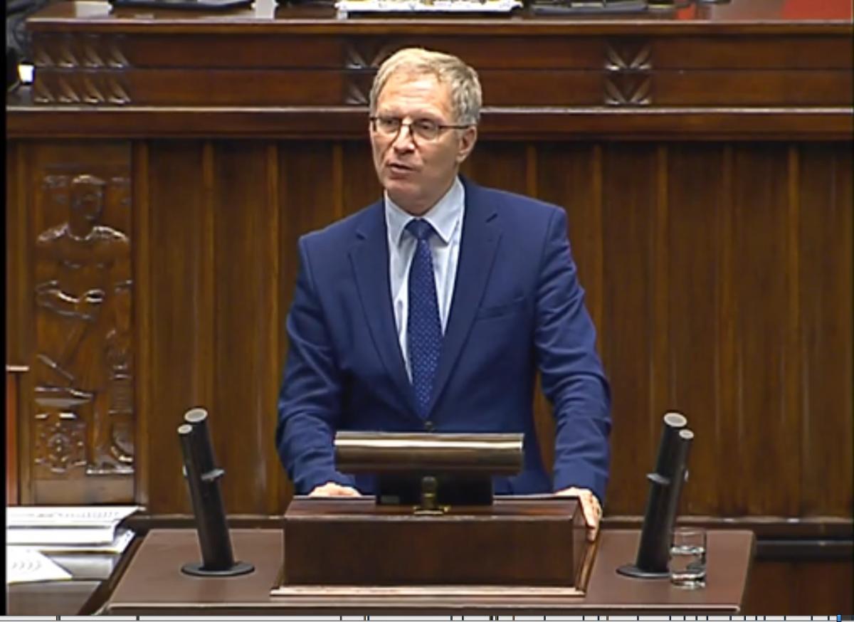 Latos w debacie nad expose: Pora wrócić do normalności i cieszę się, że tę normalności pani premier zadeklarowała