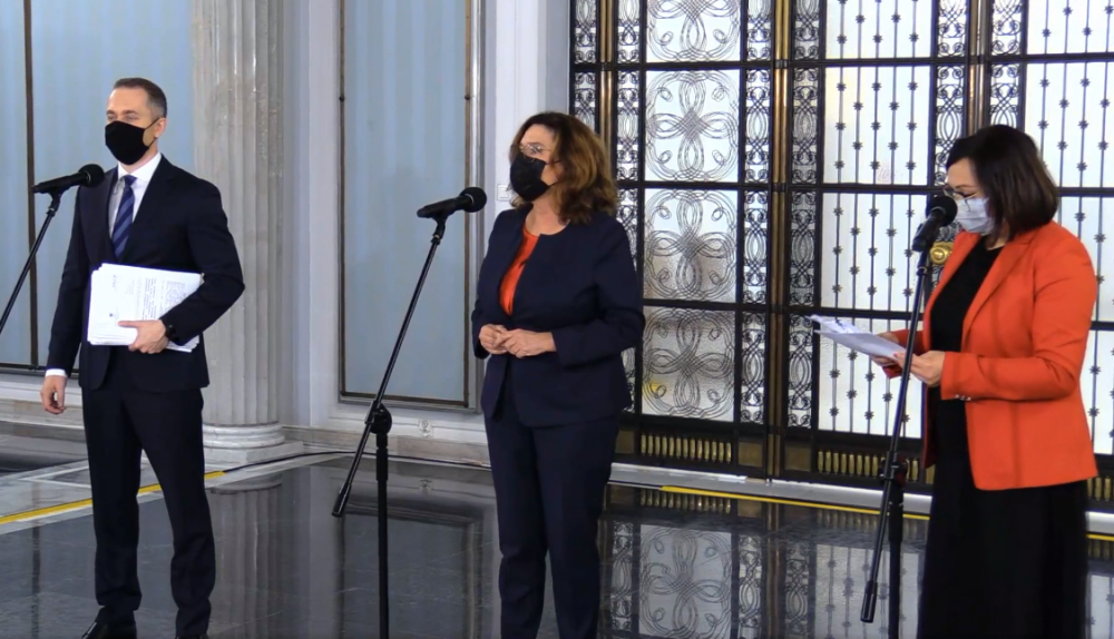 Koalicja obywatelska szykuje poprawki do projektu ustawy covidowej