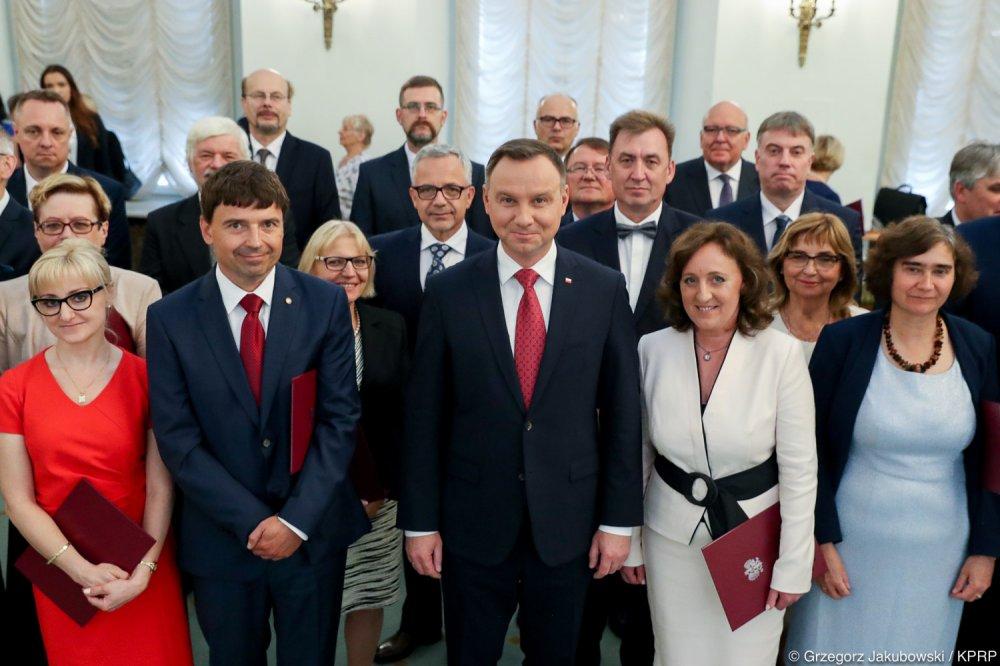 Prezydent wręczył nominacje profesorskie
