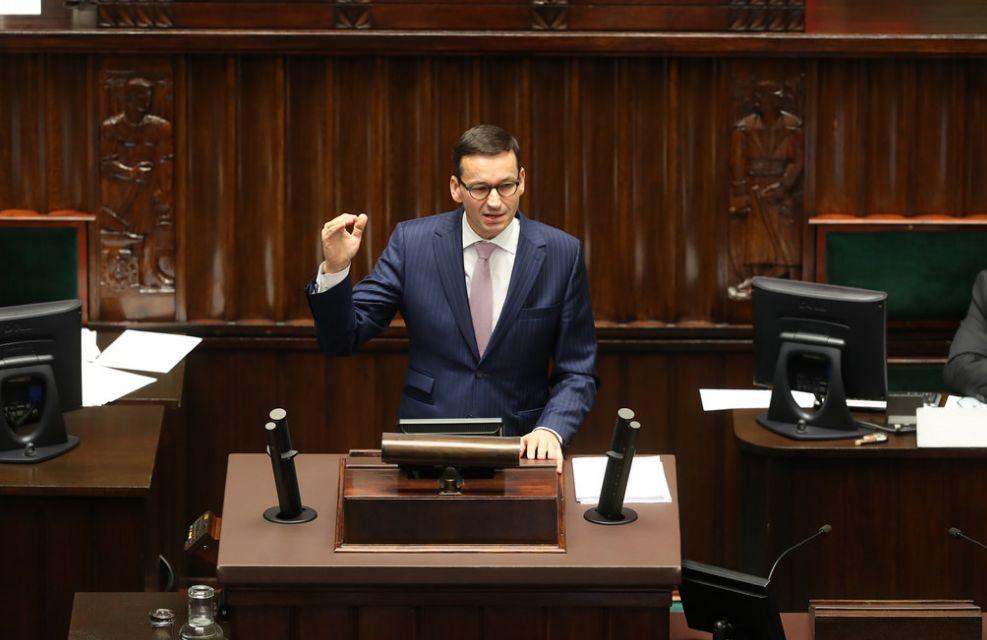 Morawiecki w Sejmie o „bezprecedensowym wzroście wydatków na zdrowie”