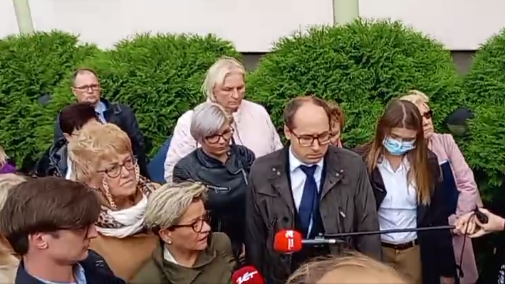 Rozpoczęło się spotkanie komitetu protestacyjnego z P.Bromberem