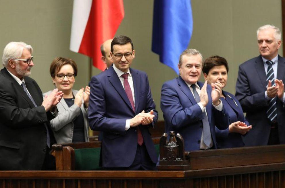 Rząd Morawieckiego z wotum zaufania od Sejmu