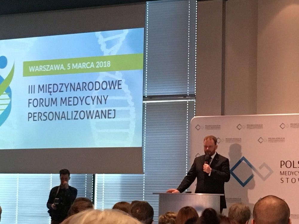 Ł. Szumowski o med. personalizowanej: to wyzwanie etyczne i naukowe