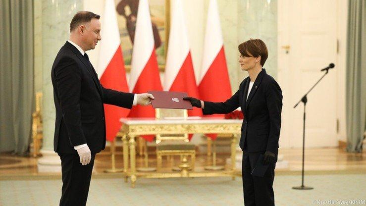 Prezydent powołał nową wicepremier