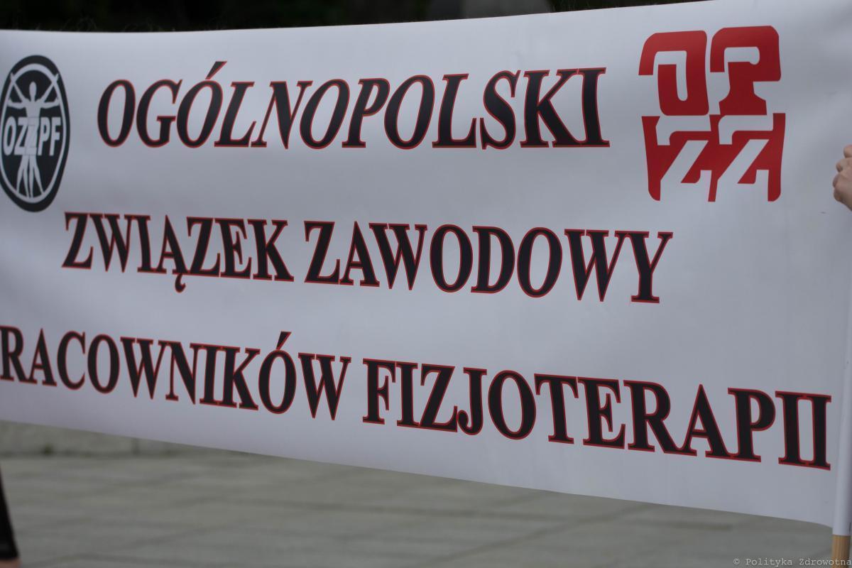 Fizjoterapeuci i diagności dziś przed MZ powiedzą: sprawdzam!