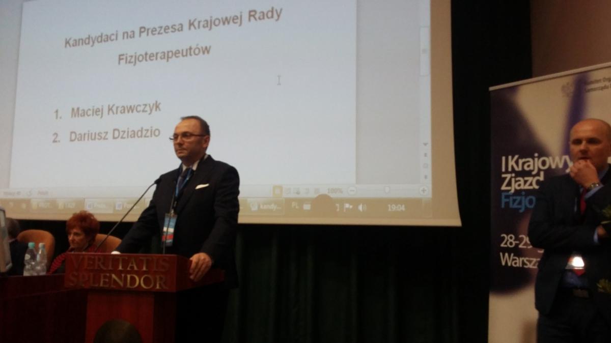 Fizjoterapeuci wybrali prezesa samorządu zawodowego
