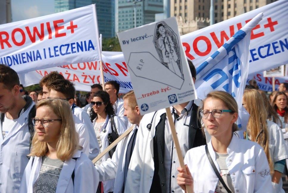 Pracownicy medyczni: Radziwiłł nie jest dla nas partnerem do rozmów