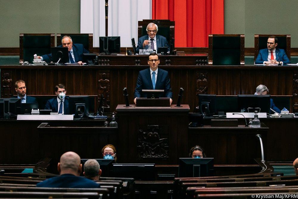 W czwartek informacja premiera w Sejmie nt. ustawy covidowej