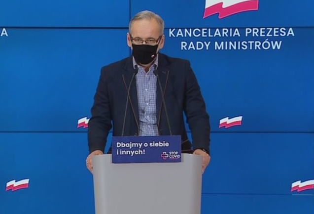 A.Niedzielski: w ciągu tygodnia podwoimy bazę łóżek covidowych