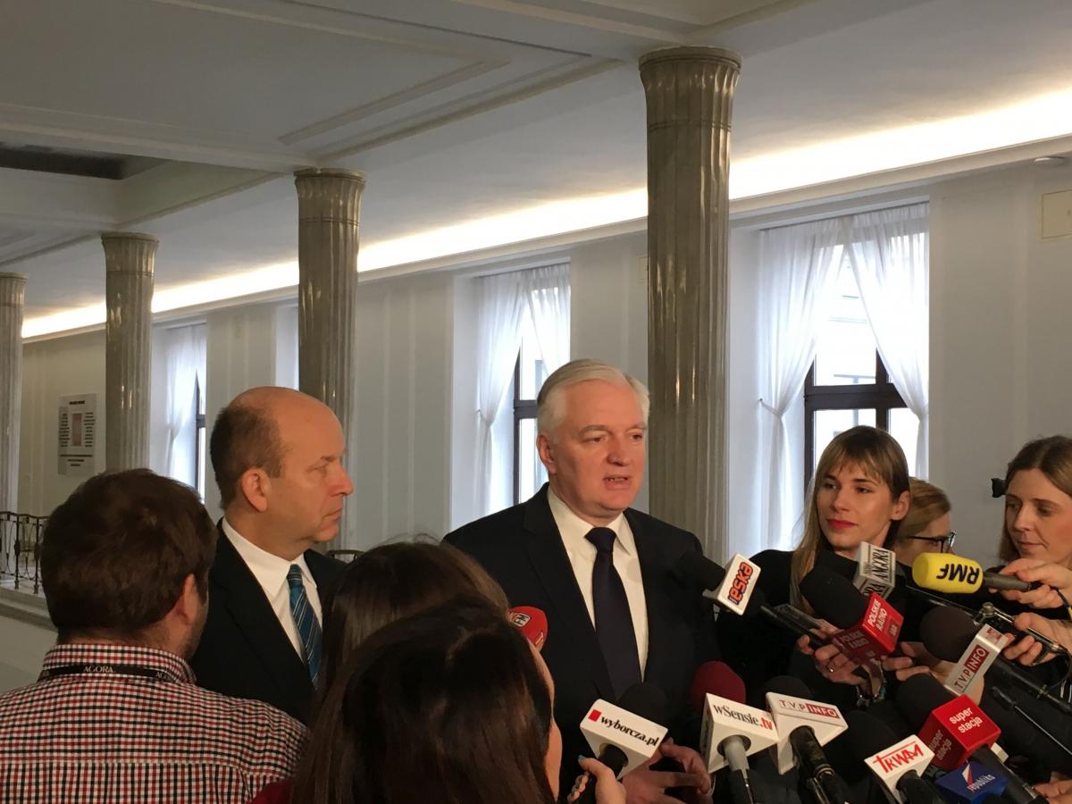 Jest porozumienie J.Gowina z K.Radziwiłłem w sprawie sieci szpitali