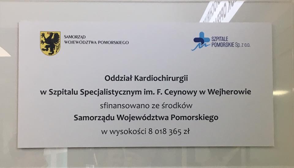 Wejherowo z nową kardiochirurgią. Drugi taki ośrodek na Pomorzu