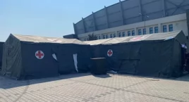 Nysa: Szpital polowy ruszył dziś rano