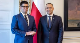 Łukasz Jankowski spotkał się z Karolem Nawrockim. NRL w sprawie znajomości języka polskiego przez lekarzy cudzoziemców