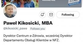 NOWE: Paweł Kikosicki z NFZ szefem Centrum e-Zdrowia