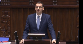 Mateusz Morawiecki w expose krótko o zdrowiu