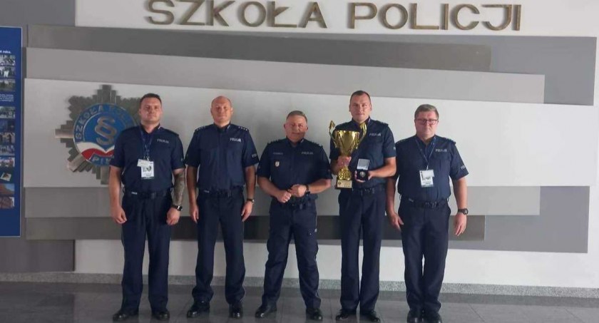 Funkcjonariusz z Sokołowa Podlaskiego wygrał ogólnopolski konkurs policyjny