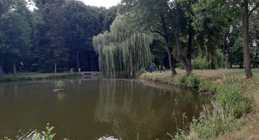 Park na Przeździatce jest teraz prywatną własnością