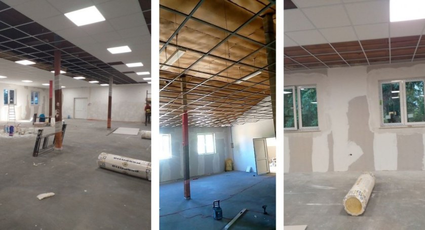 Trwa modernizacja świetlicy wiejskiej w Rudnikach