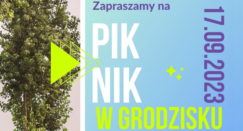 Piknik Rodzinny w Grodzisku już w niedzielę, 17 września
