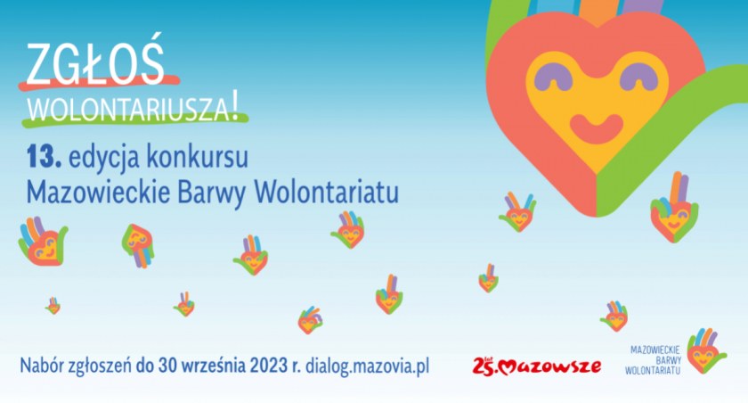 Mazowsze nagrodzi najlepszych wolontariuszy!
