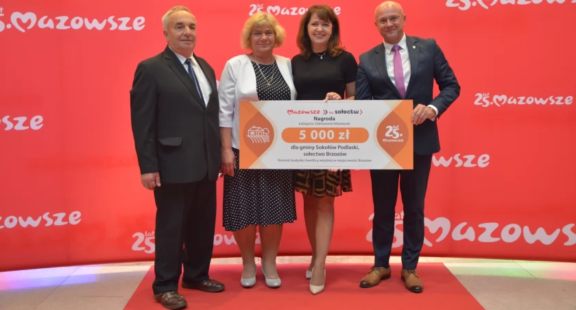 Docenili samorząd za remont świetlicy w Brzozowie