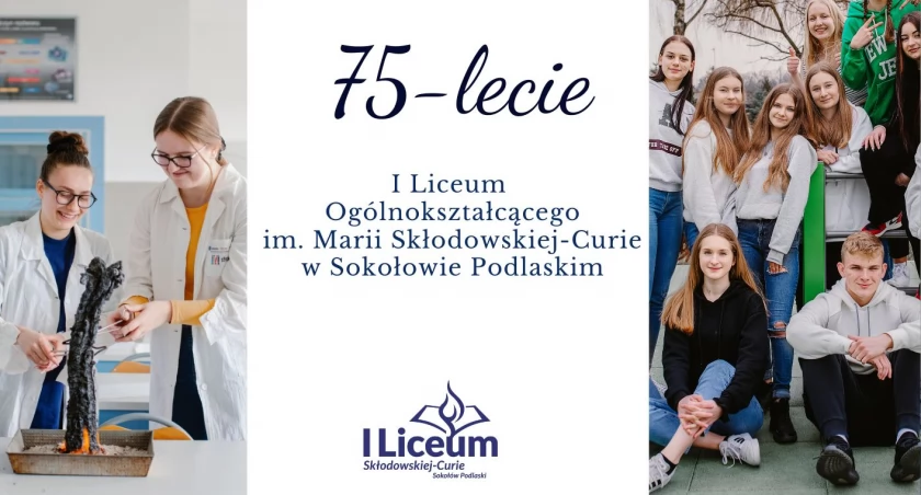 Zapraszamy na jubileusz I Liceum w Sokołowie Podlaskim