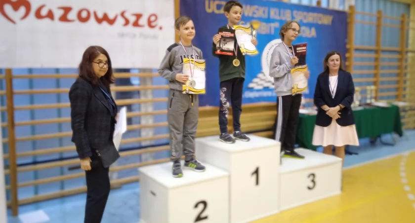 Mateusz Strus wicemistrzem Mazowsza w Szachach Szybkich