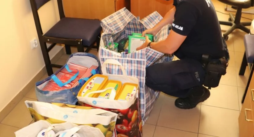 Żona miała 3 promile alkoholu, mąż 4. Wpadli, gdy okradali sklep w Sokołowie.