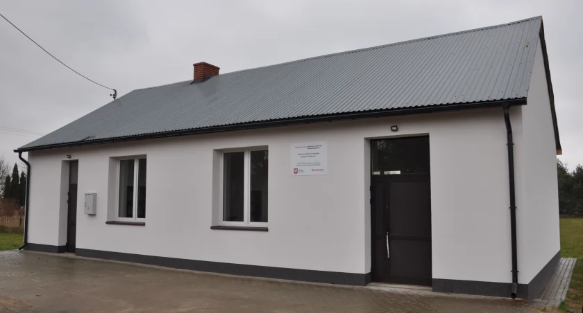 Dzięki dotacji udało się wyremontować świetlicę w Toczyskach
