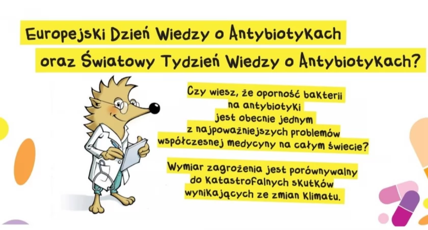 Sokołowski Sanepid na Światowy Dzień Wiedzy o Antybiotykach