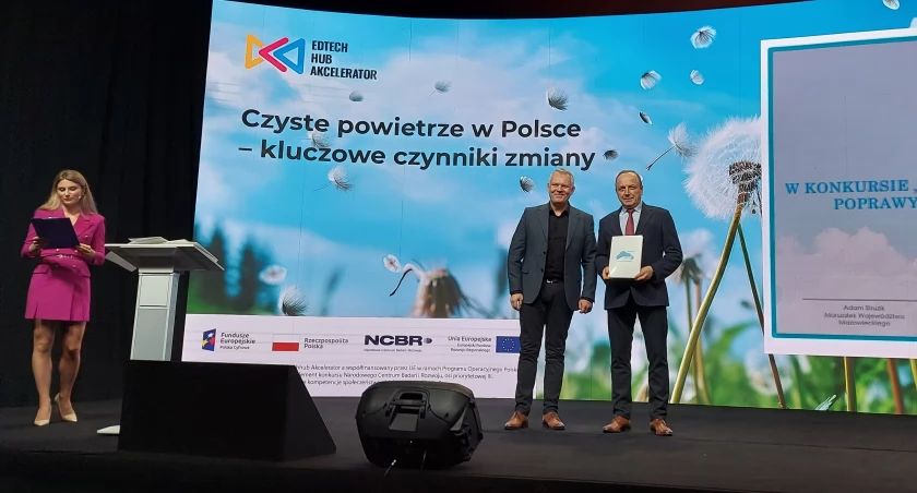 Gmina Jabłonna Lacka nagrodzona za poprawę jakości powietrza
