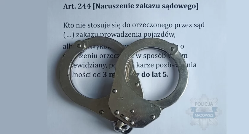 Kierowcy grozi teraz dożywotnia utrata prawa jazdy i 60 tys. zł kary