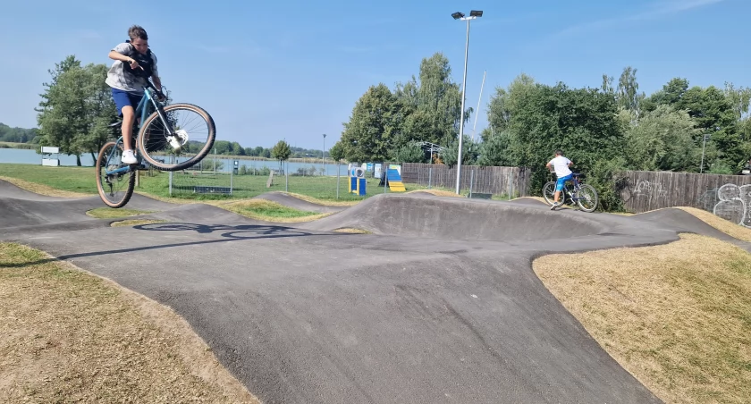 W Kosowie Lackim powstaje pumptrack