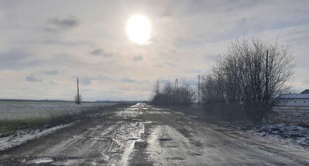 Wiosną będzie remont, ale teraz na tej drodze jest dramat!