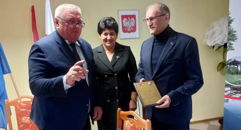 Druh Stanisław Augustyniak doceniony przez władze gminy Sterdyń