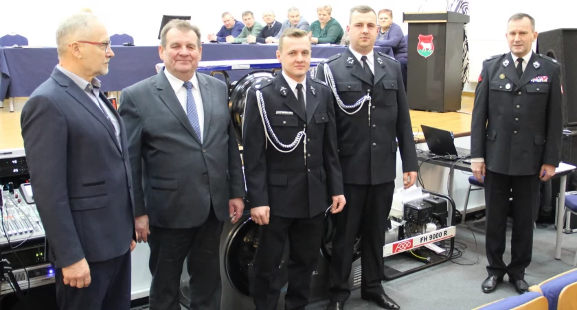 Strażacy z gminy Kosów Lacki odebrali nowy sprzęt