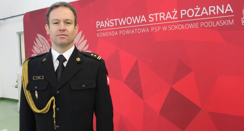 Wiemy, kto pokieruje sokołowską komendą Państwowej Straży Pożarnej