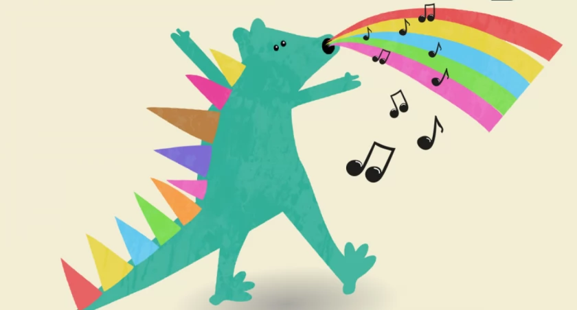 Kreatywna niedziela: Muzyczne animacje z dinozaurami
