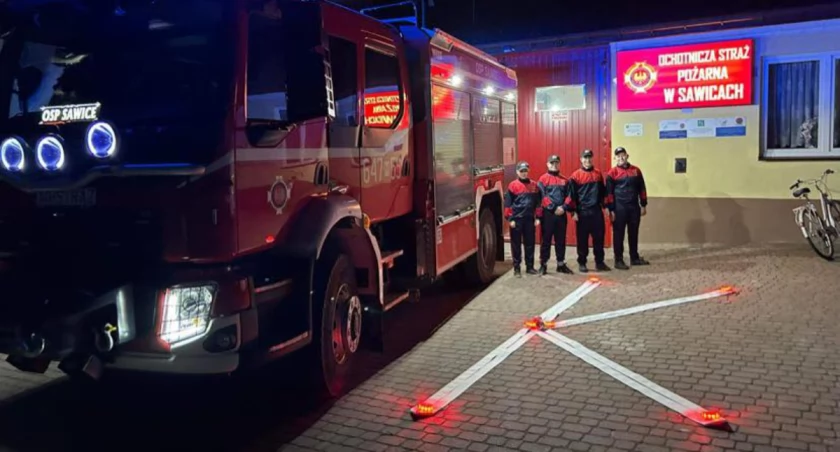 Strażacy z powiatu sokołowskiego włączyli się w akcję charytatywną dla kolegi z Węgrowa