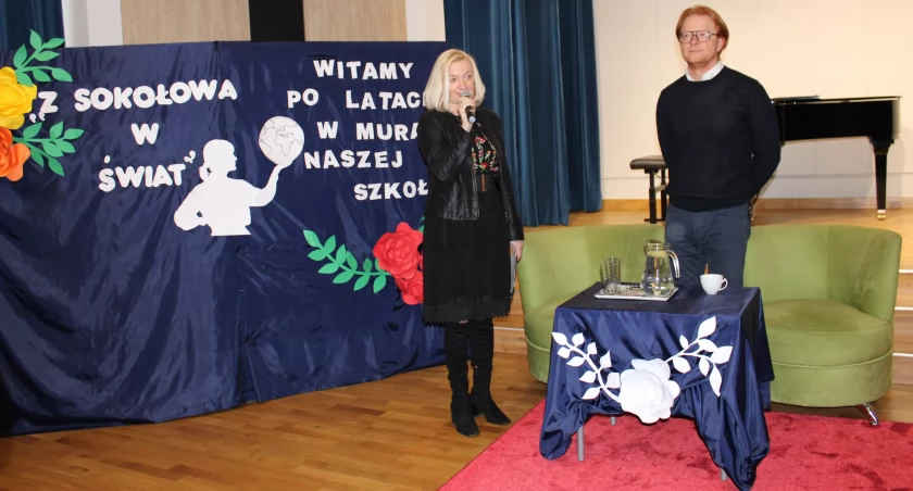 Paweł Bukrewicz był bohaterem kolejnego spotkania „Z Sokołowa w świat”
