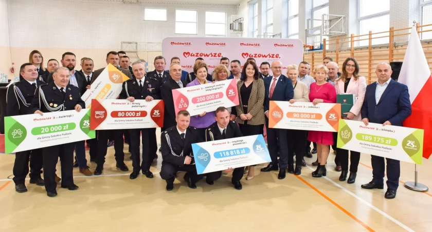 Prawie 90 projektów w powiecie sokołowskim ze wsparciem sejmiku Mazowsza