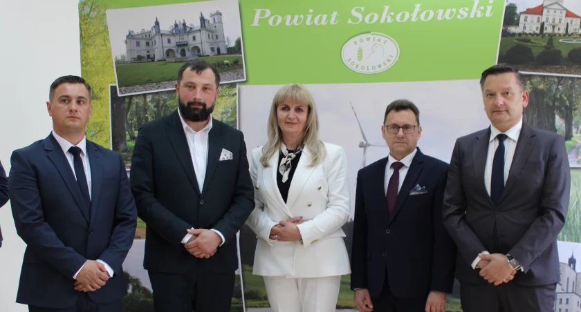 Adam Góral starostą sokołowskim, kto jeszcze znalazł się w zarządzie powiatu?
