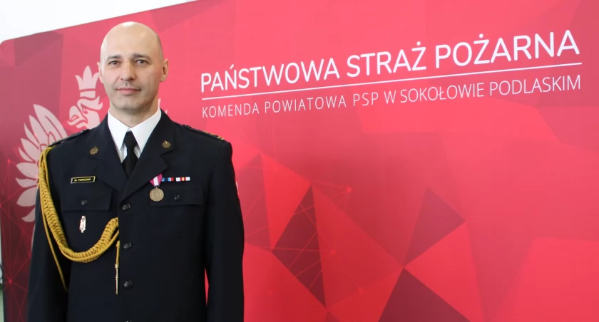 Bryg. Marcin Tomczuk nowym komendantem powiatowym PSP w Sokołowie Podlaskim
