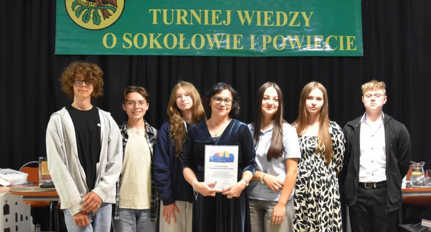 I Liceum wygrało XXXI Turniej Wiedzy o Sokołowie i Powiecie