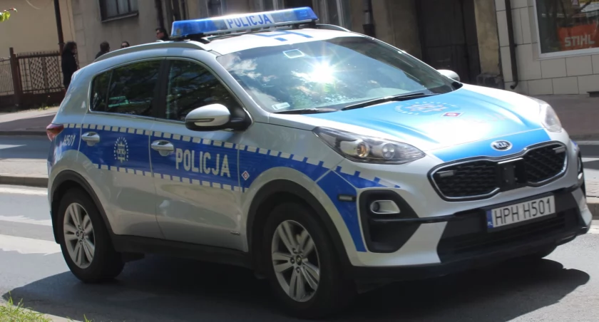 Wyglądało groźnie, skończyło się mandatem