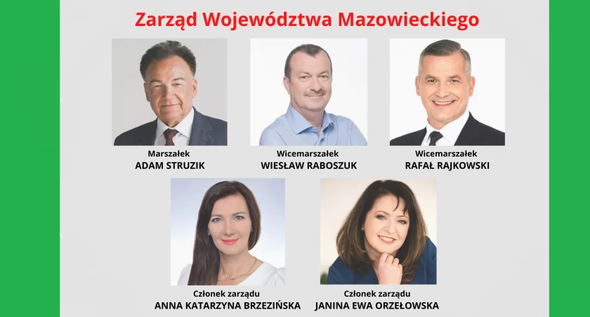 Adam Struzik ponownie marszałkiem. Wybrano władze Mazowsza.