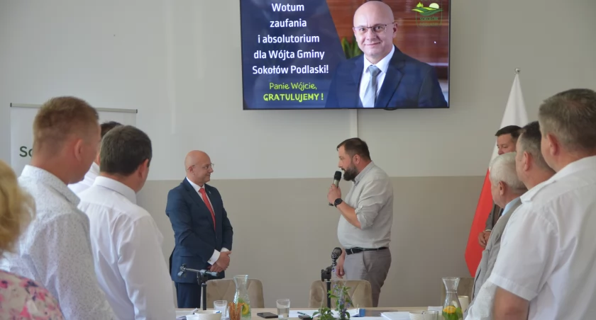 Szóste jednogłośne absolutorium dla wójta gminy Sokołów Podlaski