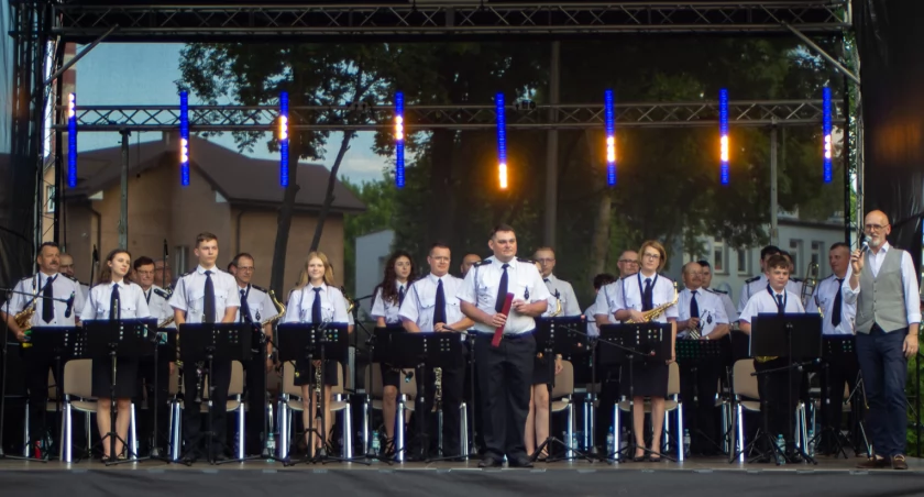 Orkiestra OSP Sokołów Podlaski zagrała na Trawniku Coolturalnym