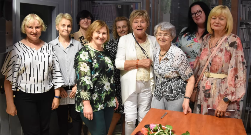 Autorskie spotkanie Ireny Filipczuk z niezwykłym gościem